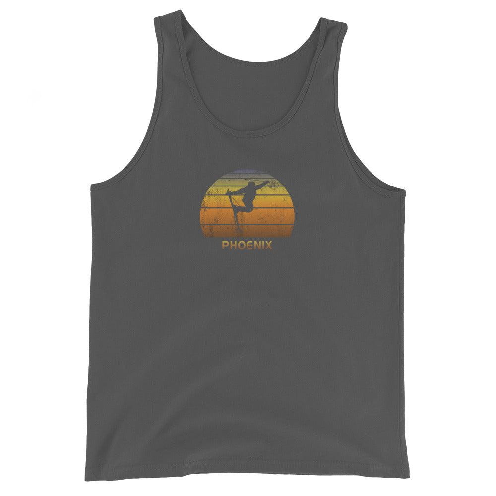 Vintage Ski Phoenix Arizona Funny Unisex Tank Top