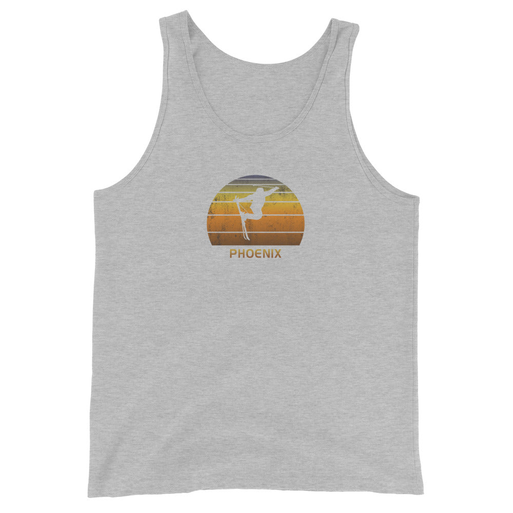 Vintage Ski Phoenix Arizona Funny Unisex Tank Top
