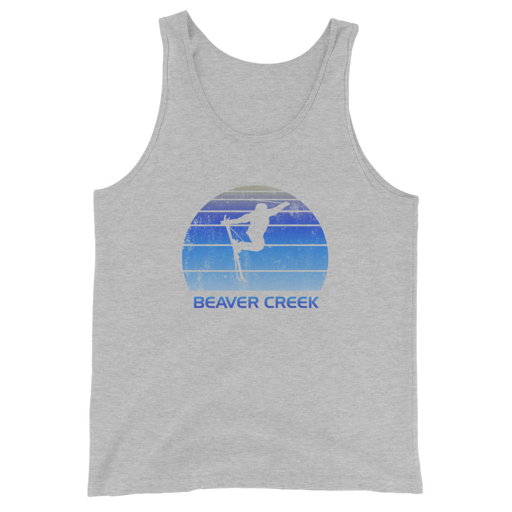 Retro Beaver Creek Colorado Ski Fan Skier Gift Skiing Vintage Cool Unisex Tank Top