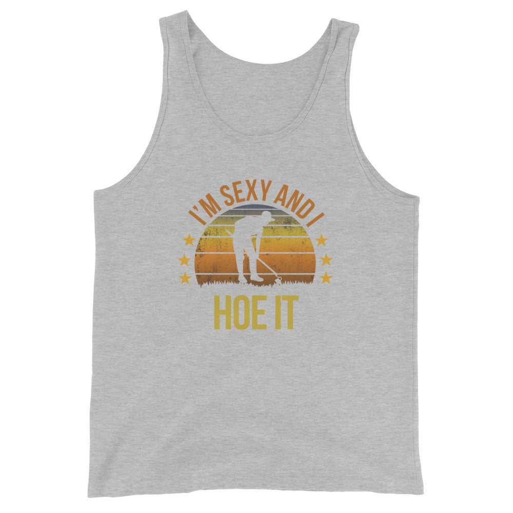 Funny Gardening Fan Gardener Quote Joke Sarcastic Unisex Tank Top