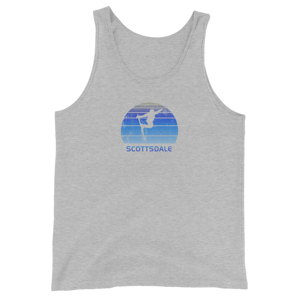 Vintage Ski Scottsdale Arizona Fan Funny Unisex Tank Top