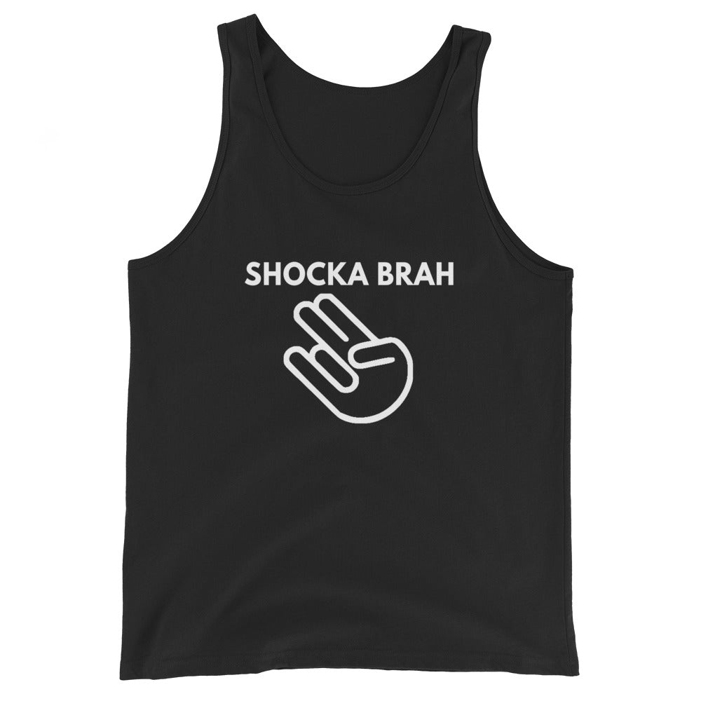 Funny Shocker Joke Shocka Crude Inappropriate Unisex Tank Top