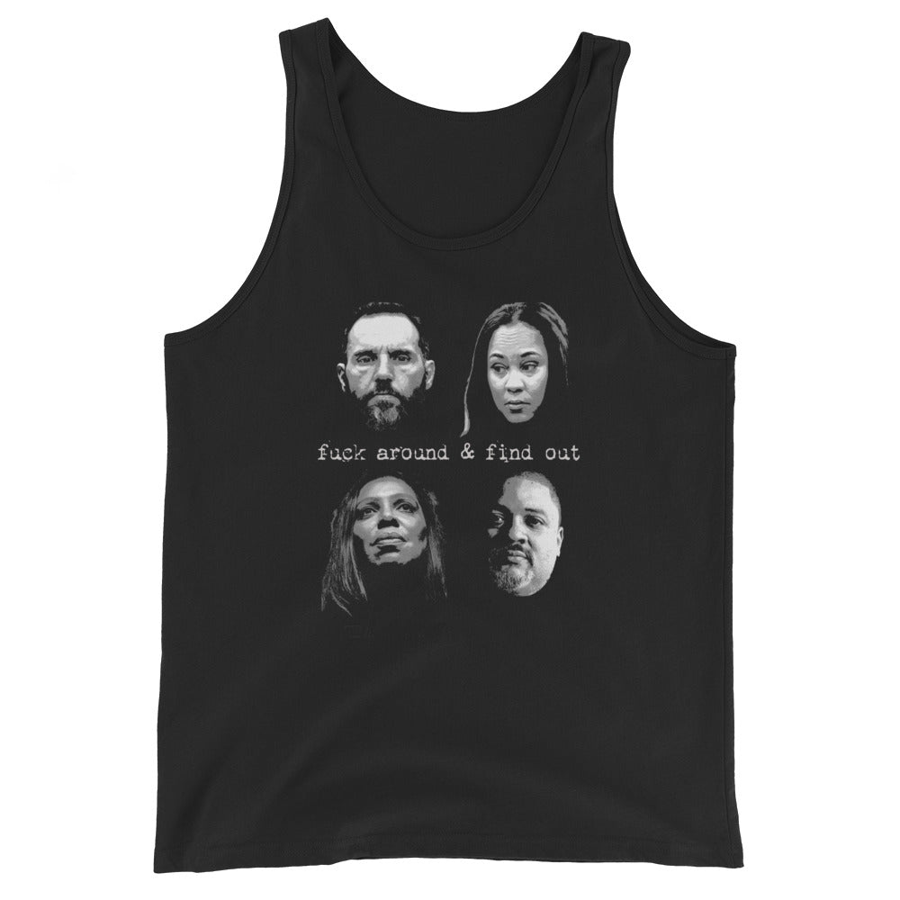 Trump Investigators Unisex Tank Top FAFO Political Indictment Democrats