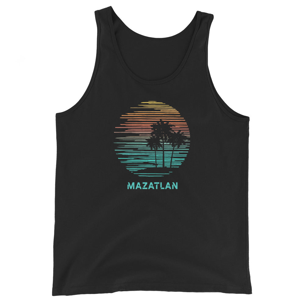 Mazatlan Mexico Cool Souvenir Vacation Artistic Unisex Tank Top