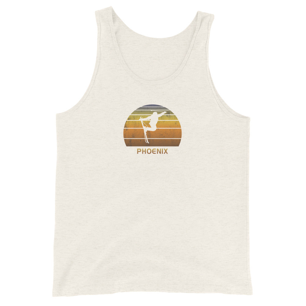Vintage Ski Phoenix Arizona Funny Unisex Tank Top