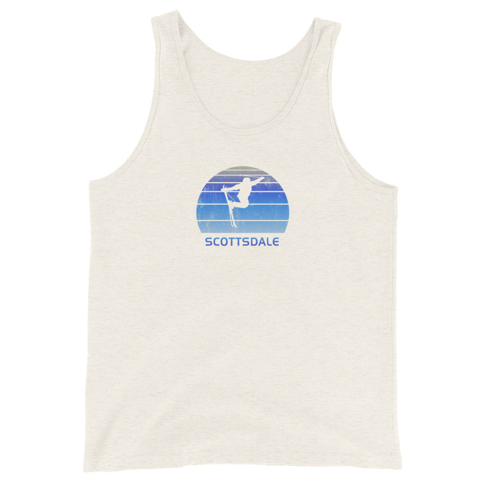 Vintage Ski Scottsdale Arizona Fan Funny Unisex Tank Top