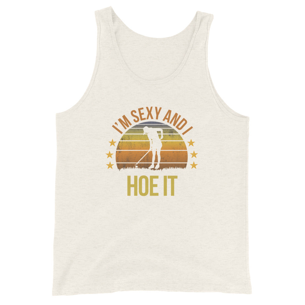 Funny Gardening Fan Gardener Quote Joke Sarcastic Gift Unisex Tank Top