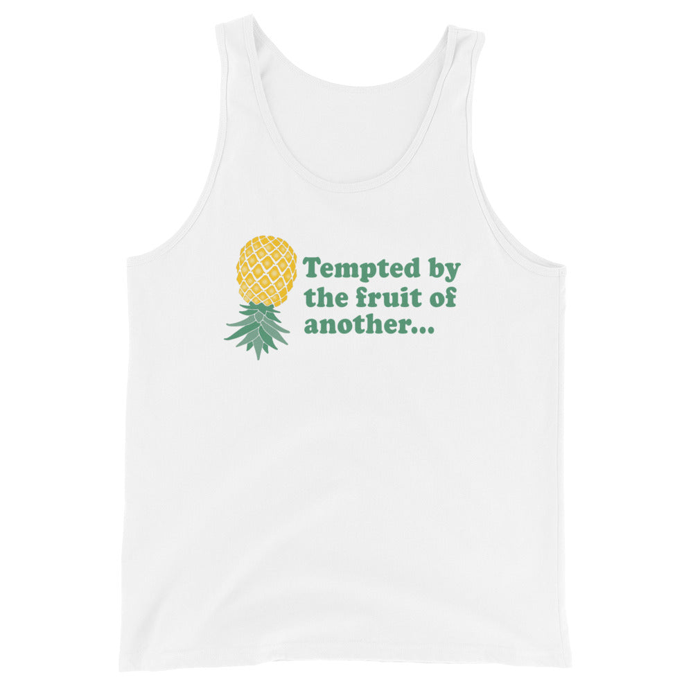 Funny Swinger Unisex Tank Top Upside Down Pineapple Lifestyle