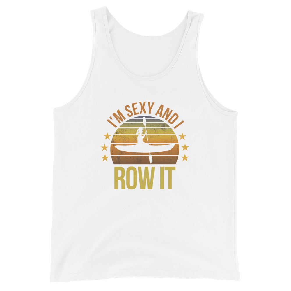 Funny Kayak Fan Kayaking Female Quote Joke Sarcastic Unisex Tank Top