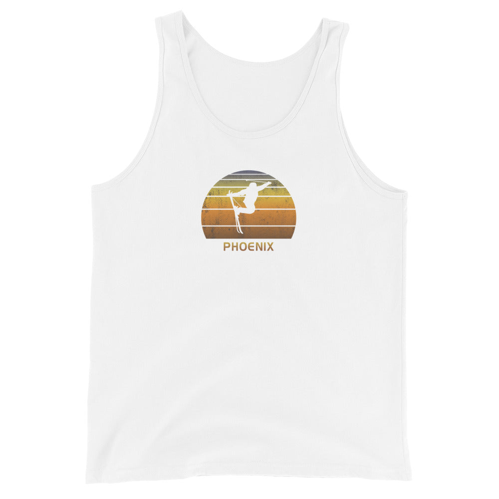 Vintage Ski Phoenix Arizona Funny Unisex Tank Top