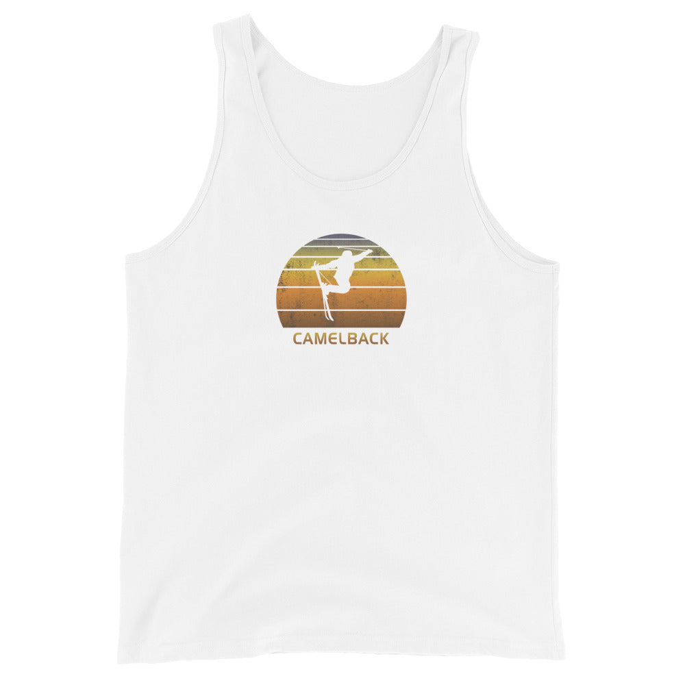 Vintage Ski Camelback Arizona Funny Unisex Tank Top