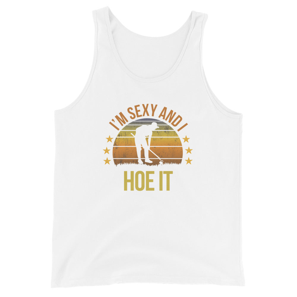 Funny Gardening Fan Gardener Quote Joke Sarcastic Unisex Tank Top