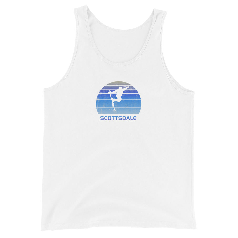 Vintage Ski Scottsdale Arizona Fan Funny Unisex Tank Top