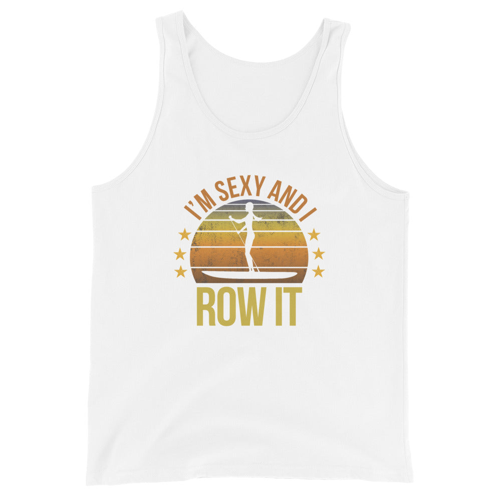 Funny Paddleboarding Fan Unisex Tank Top Paddleboard Female Quote Joke Sarcastic