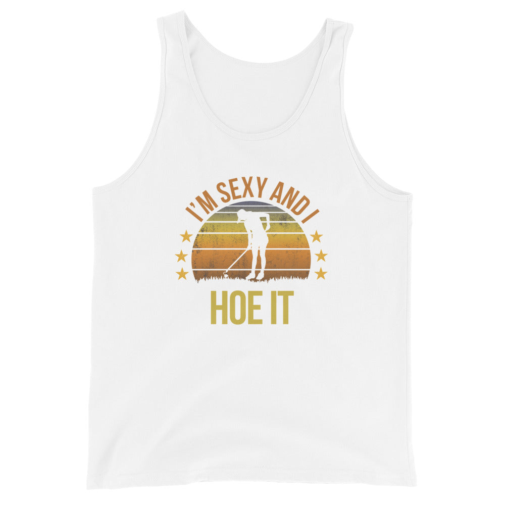 Funny Gardening Fan Gardener Quote Joke Sarcastic Gift Unisex Tank Top