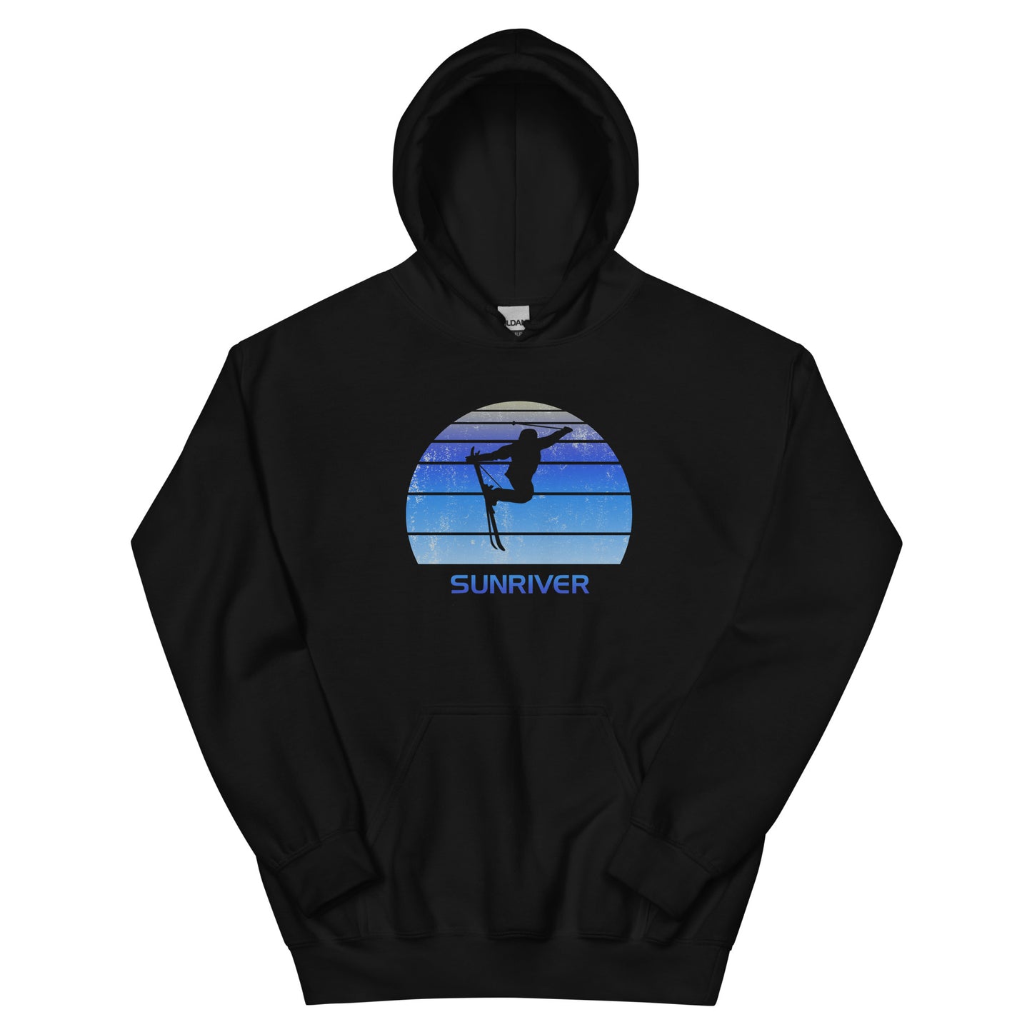Retro Sunriver Ski Fan Skiing Vintage Unisex Hoodie Top Sweatshirt