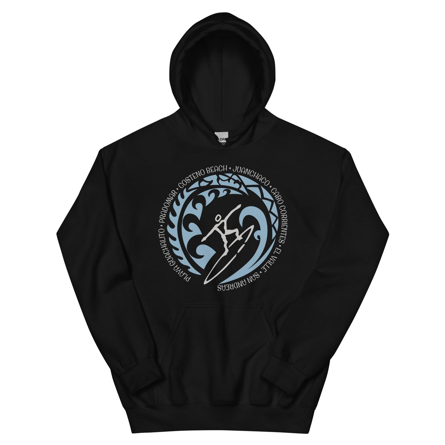 Colombia Colombian Unisex Hoodie Top Sweatshirt Vintage Surfing Fan Lover