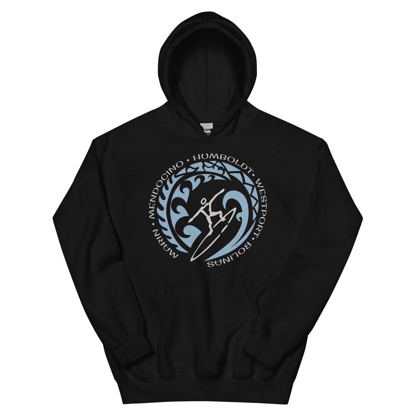 Northern California Santa Cruz Unisex Hoodie Top Sweatshirt Vintage Surfing Fan Lover