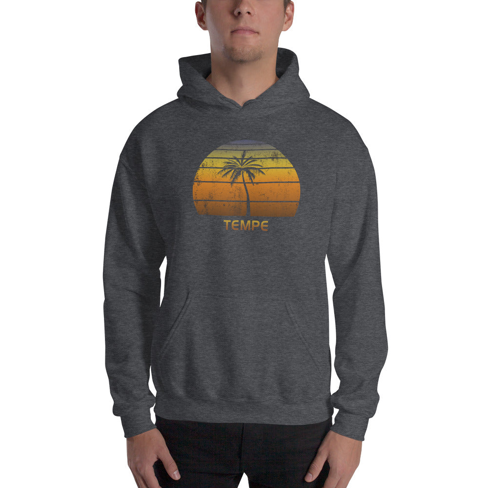 Retro Tempe Arizona Vacation Souvenir Sunset Unisex Hoodie Top Sweatshirt