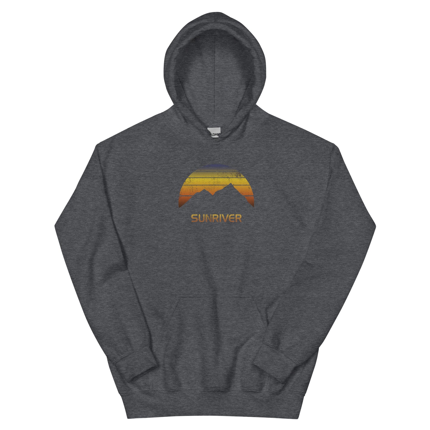 Retro Sunriver Ski Snowboard Skier Fan Retro Unisex Hoodie Top Sweatshirt