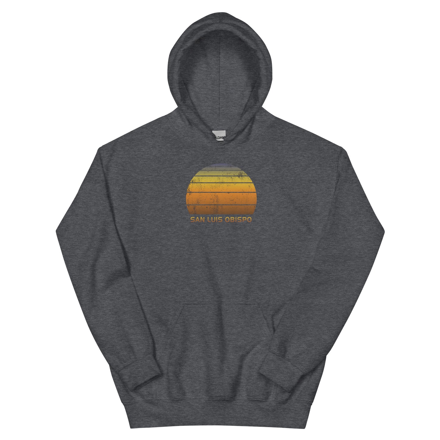 Retro San Luis Obispo California Vintage Sunset Vacation Souvenir Unisex Hoodie Top Sweatshirt