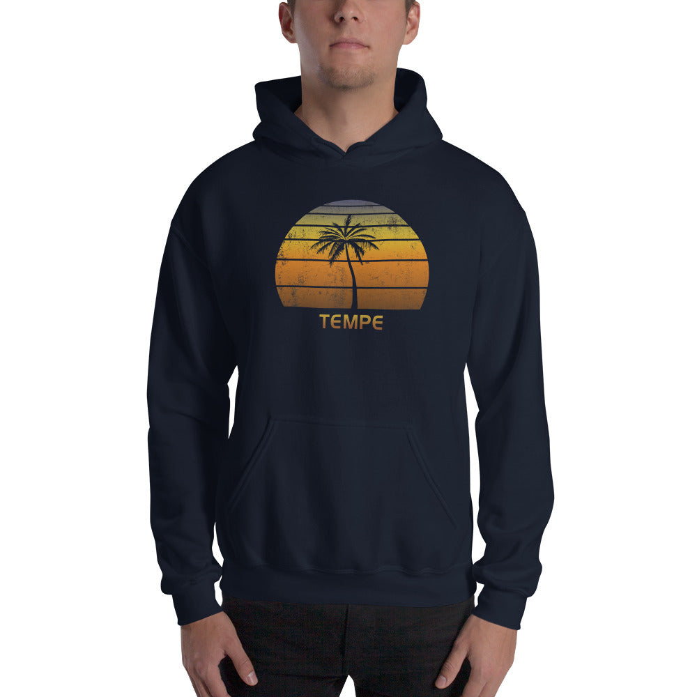 Retro Tempe Arizona Vacation Souvenir Sunset Unisex Hoodie Top Sweatshirt