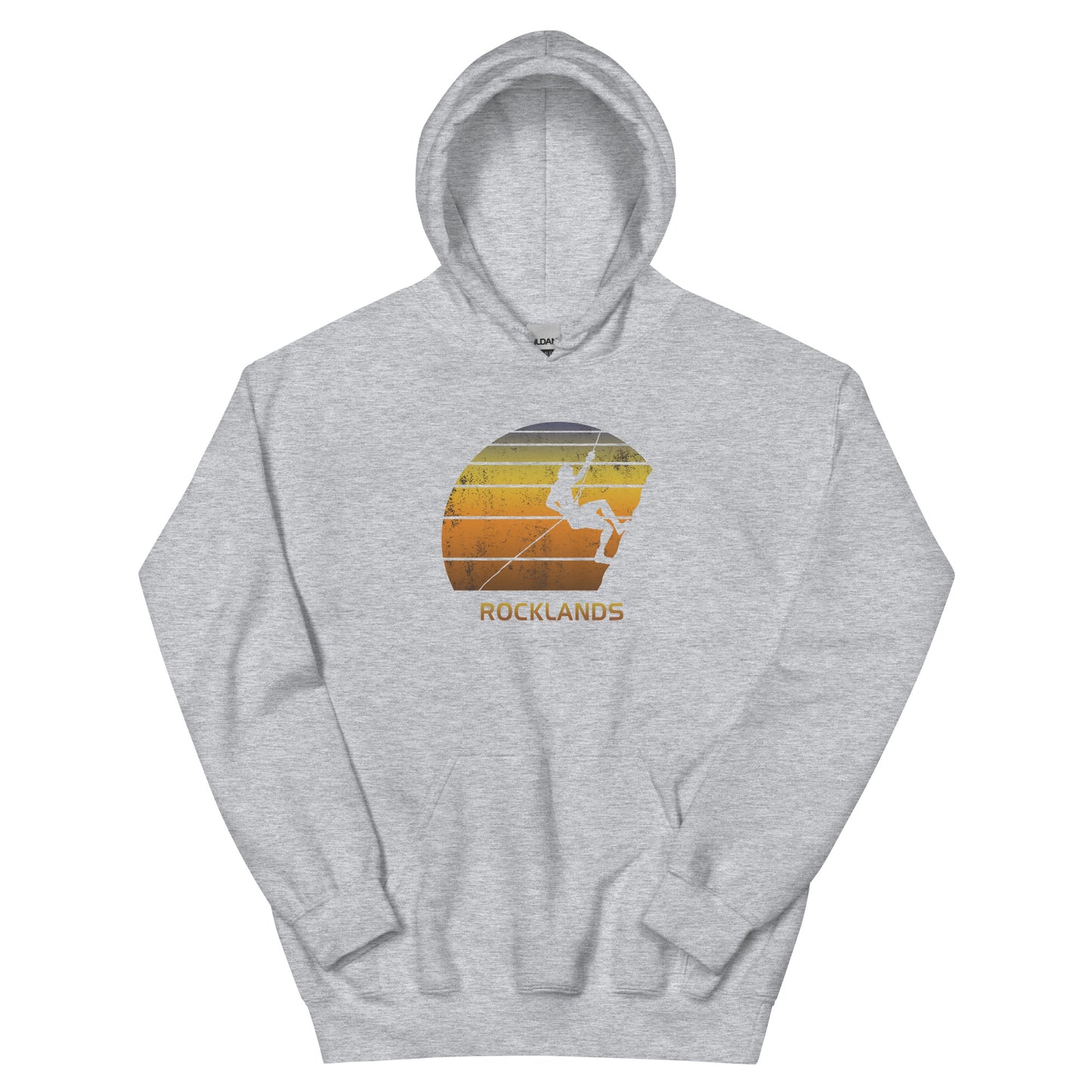 Retro Rocklands South Africa Rock Climbing Fan Bouldering Climber Unisex Hoodie Top Sweatshirt