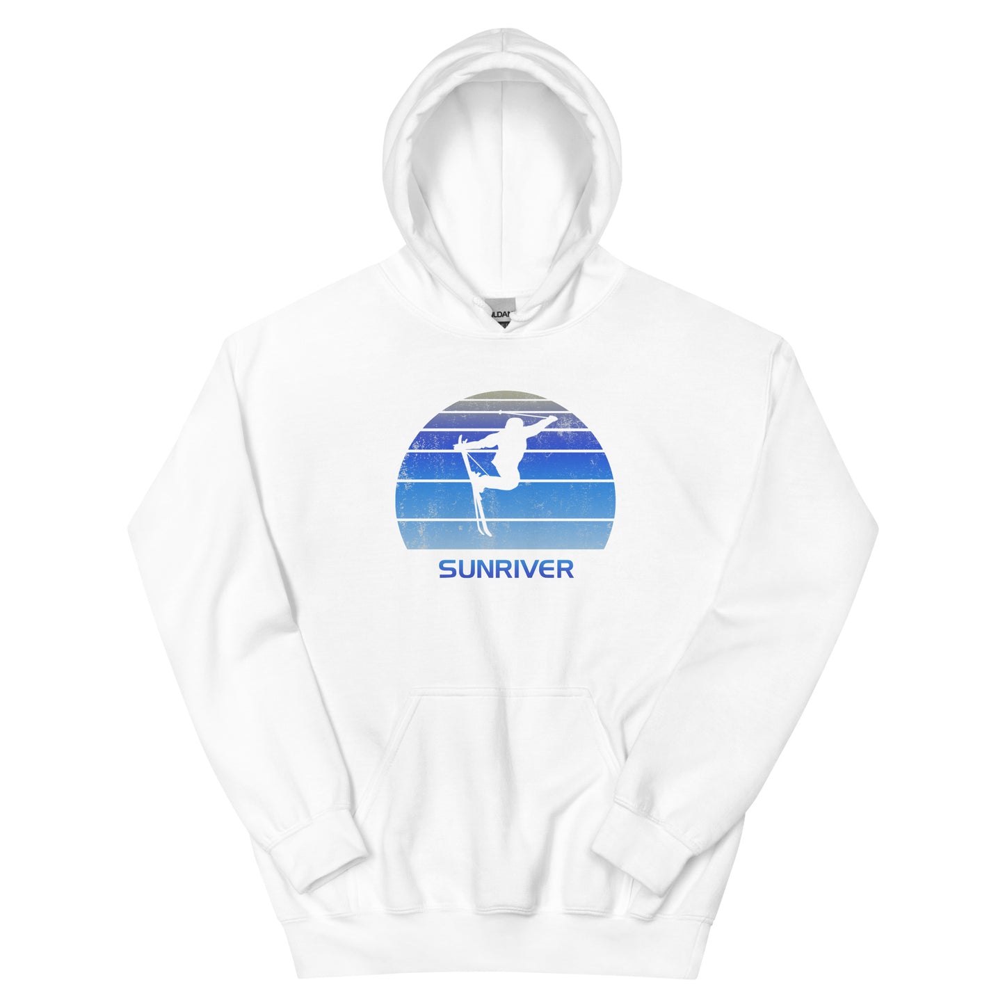 Retro Sunriver Ski Fan Skiing Vintage Unisex Hoodie Top Sweatshirt