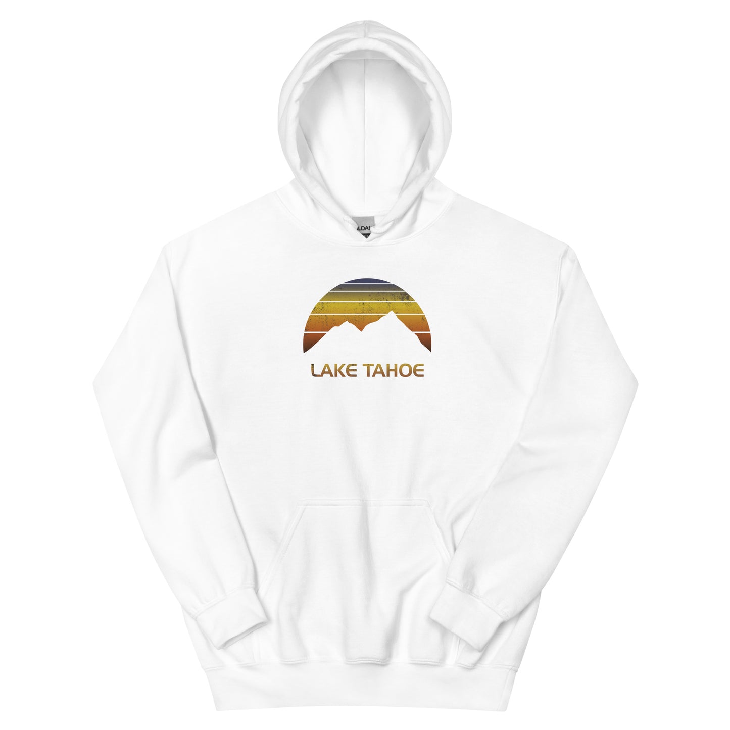 Retro Lake Tahoe California Unisex Hoodie Top Sweatshirt