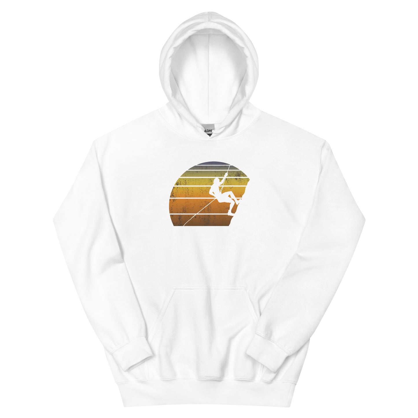 Retro Rock Climbing Fan Bouldering Climber Gift Unisex Hoodie Top Sweatshirt