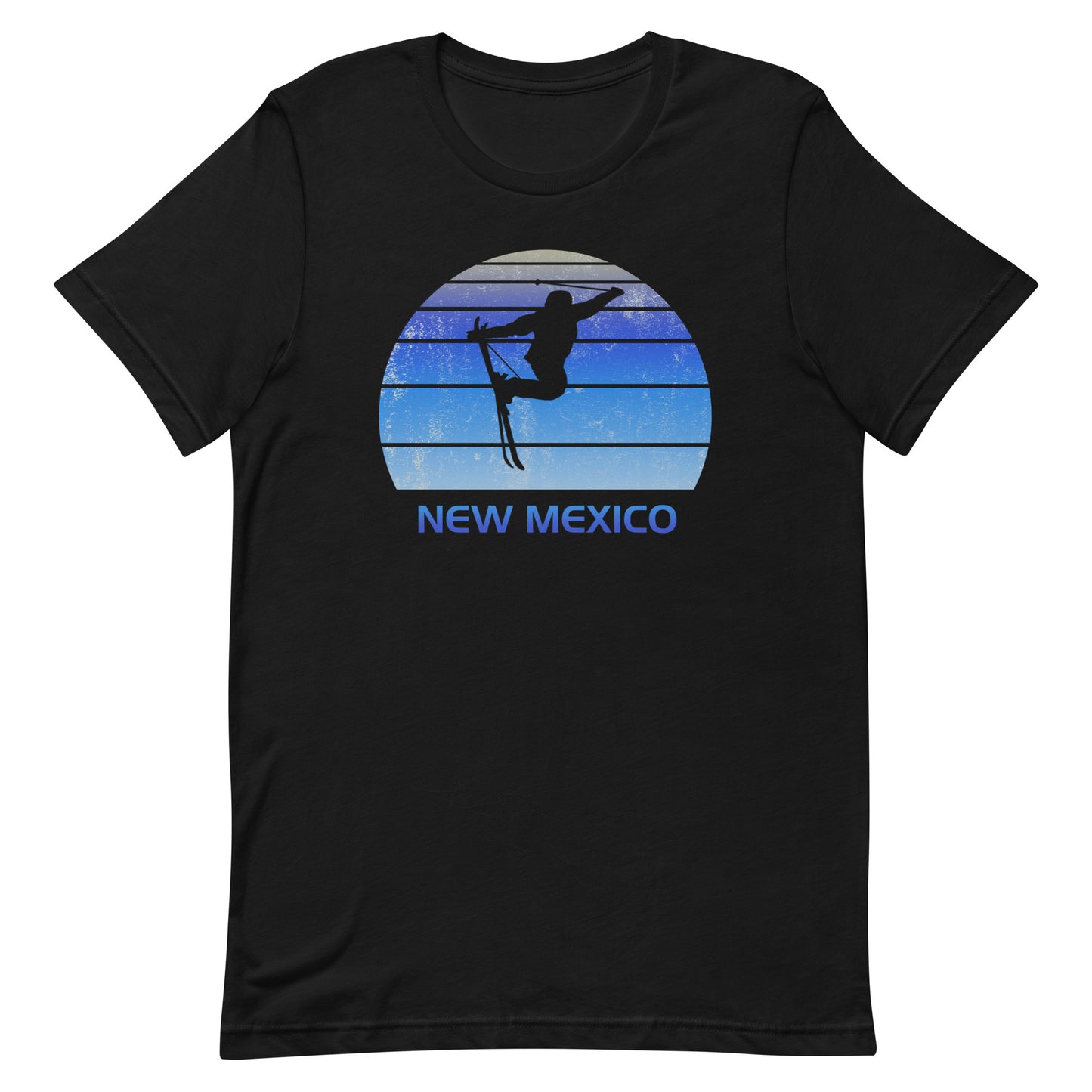 Retro New Mexico Ski Fan Skier Vintage Cool Unisex T-Shirt