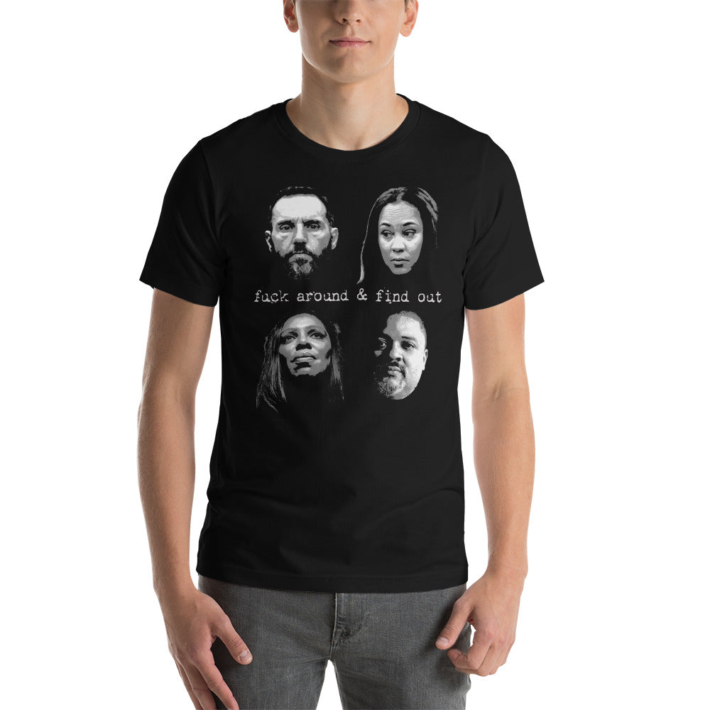 Trump Investigators Unisex T-Shirt FAFO Political Indictment Democrats