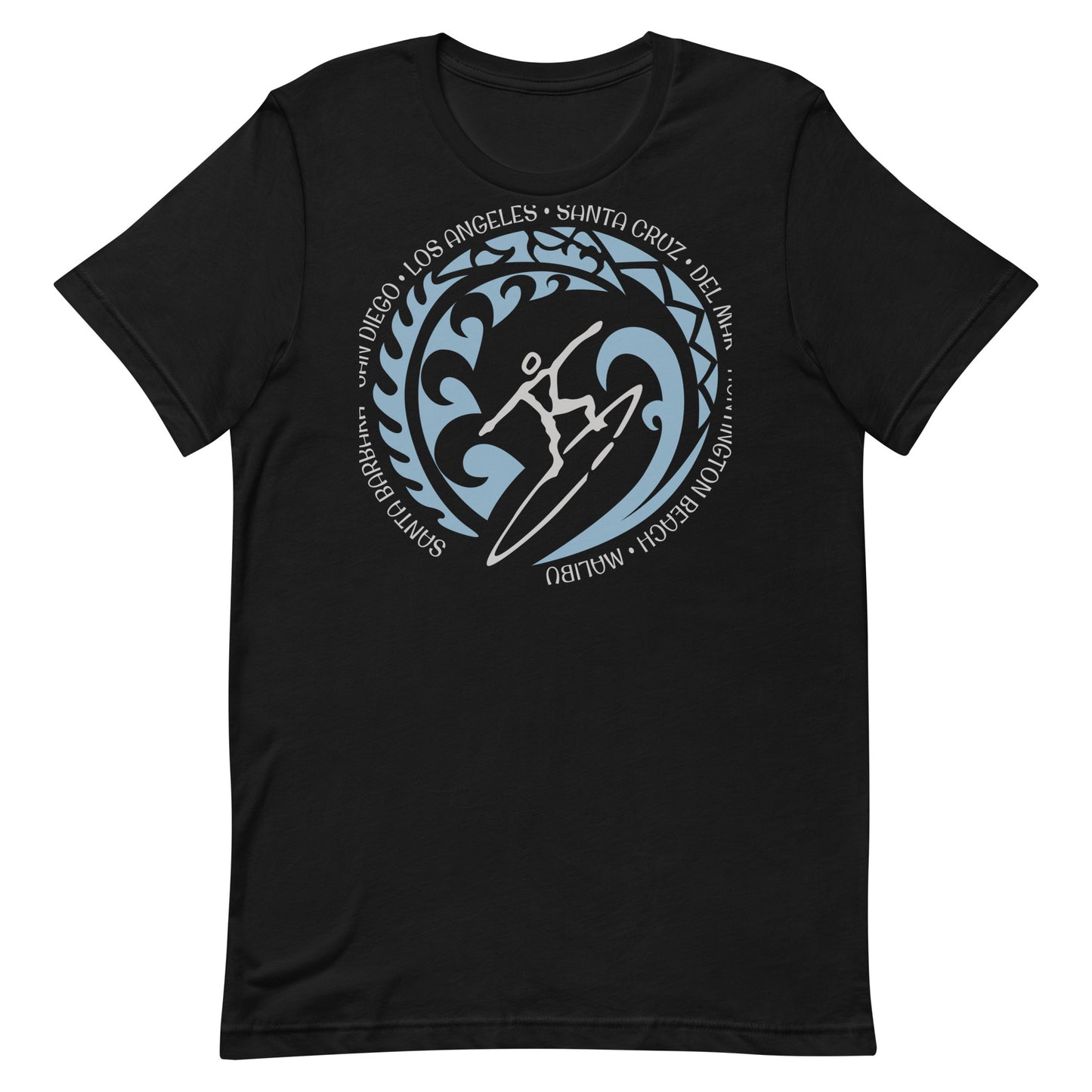 California Southern Northern Unisex T-Shirt Vintage Surfing Fan Lover