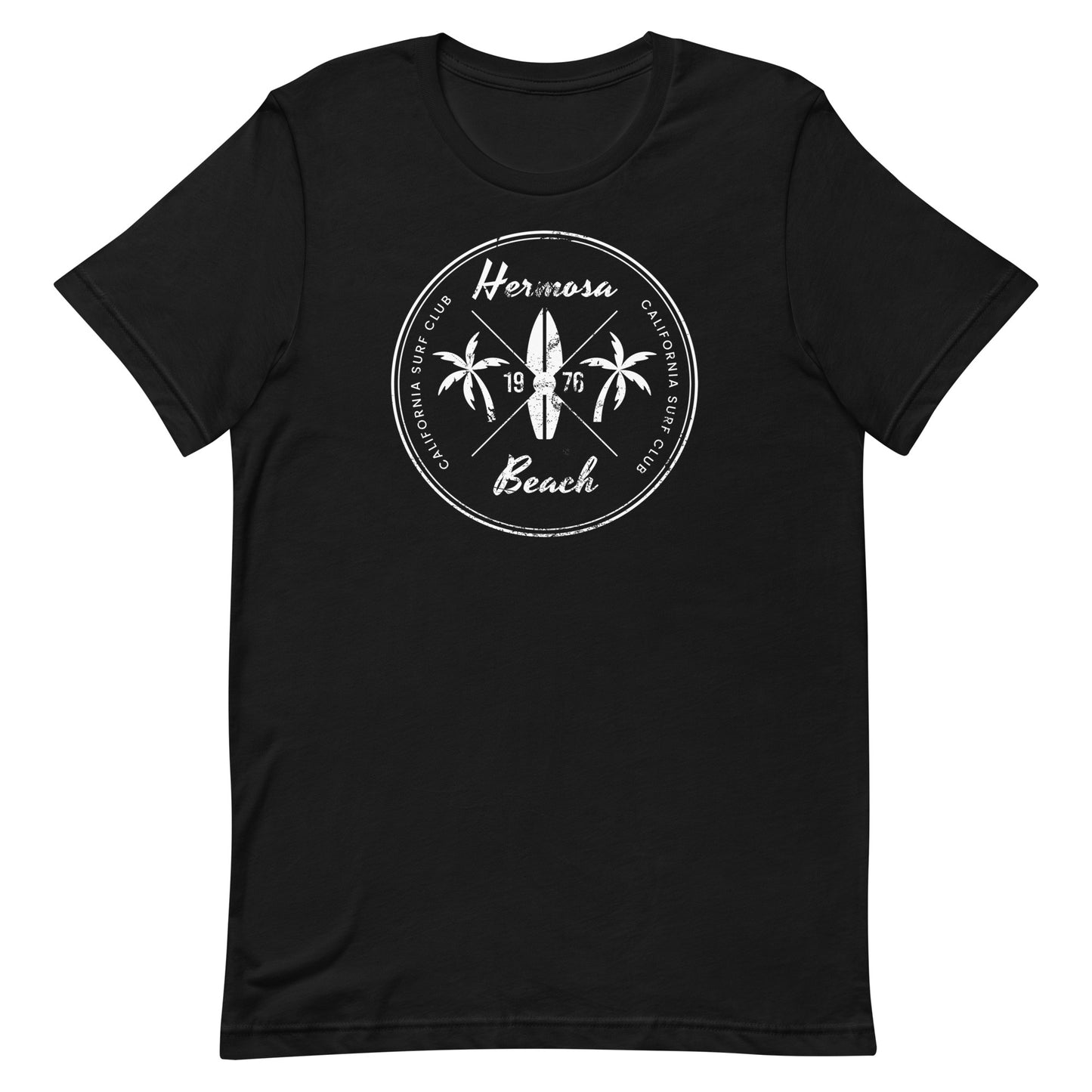 Vintage Hermosa Beach Surfing Fan Surfer Surf California Unisex T-Shirt