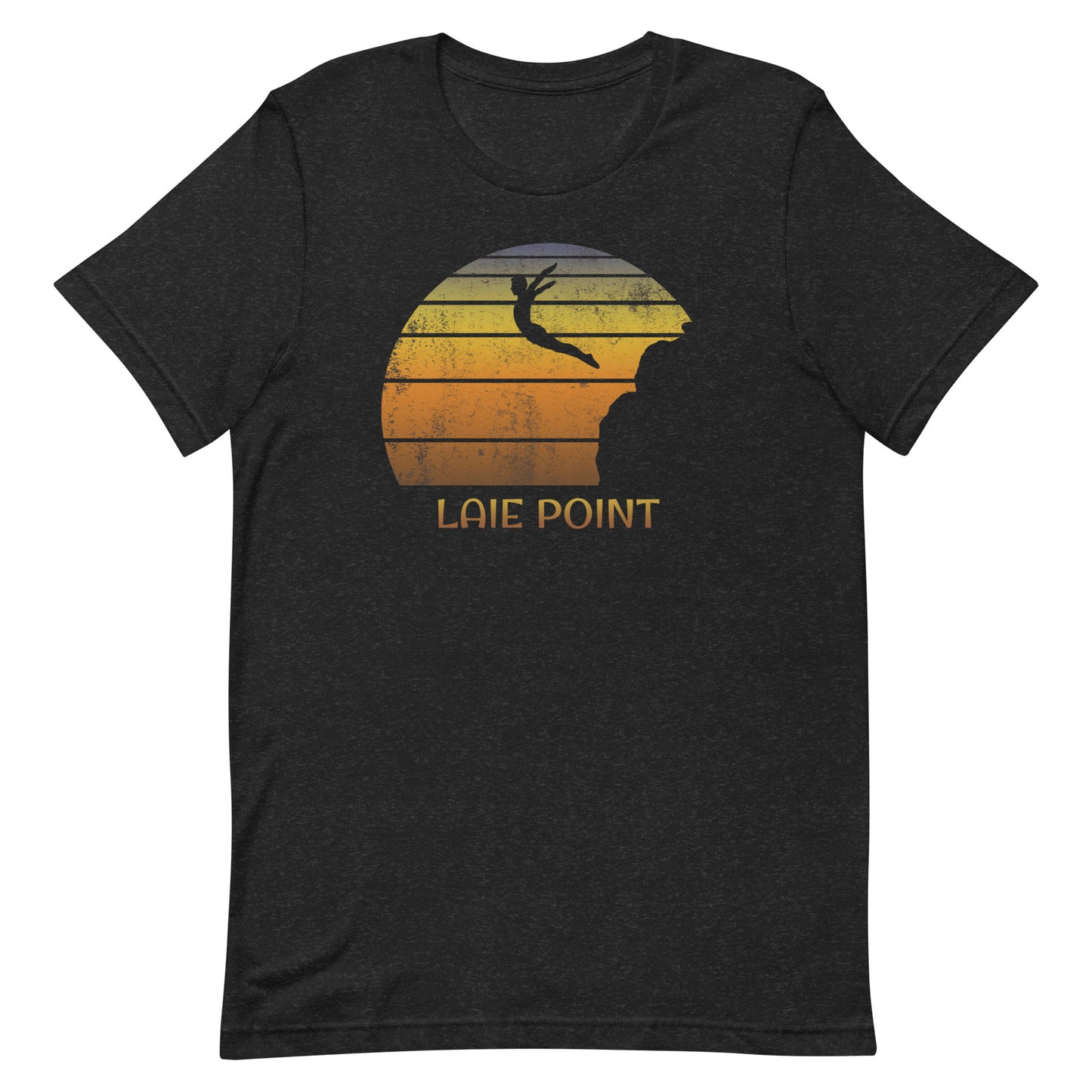 Cool Laie Point North Shore Oahu Hawaii Cliff Diving Fan Unisex T-Shirt