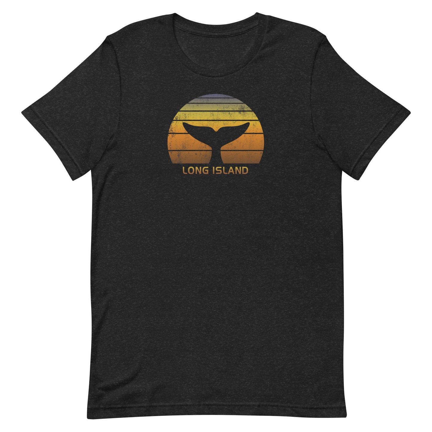 Long Island New York Whale Watching Fan Retro Sunset Unisex T-Shirt