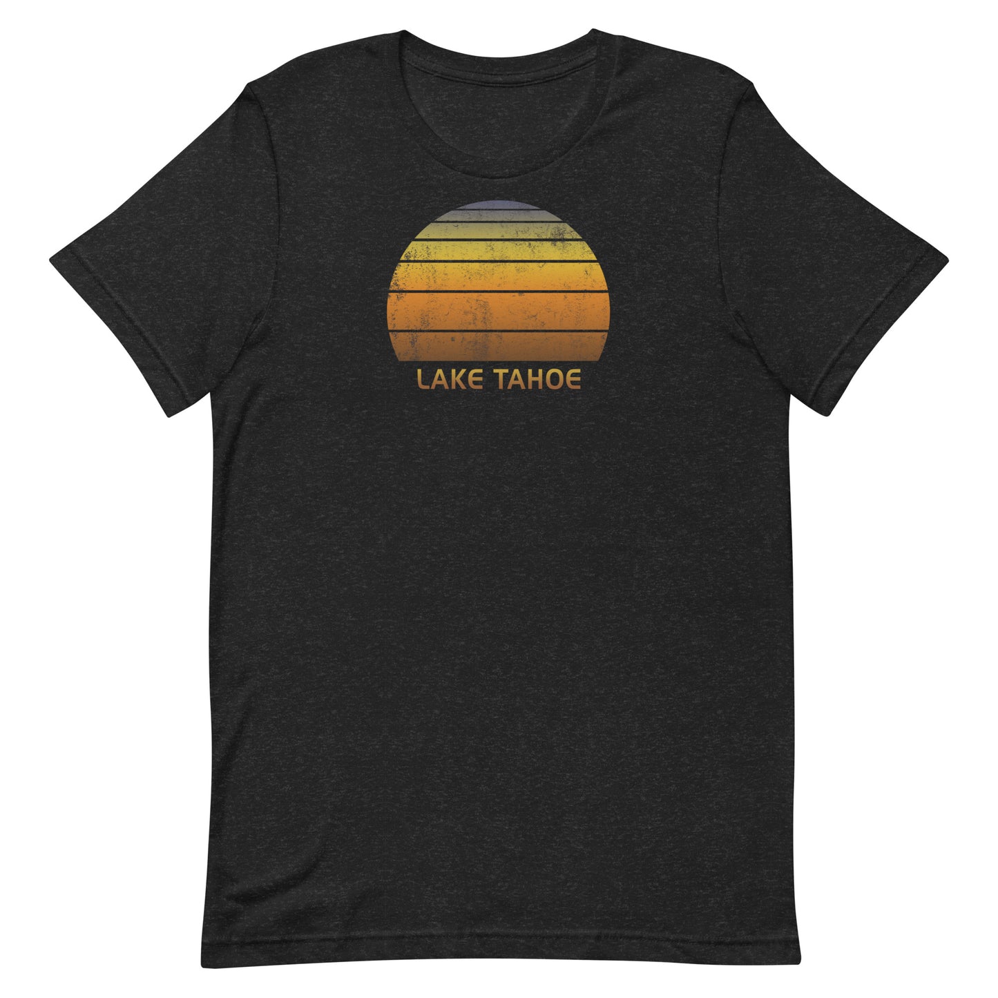 Retro Lake Tahoe California Vintage Sunset Vacation Souvenir Unisex T-Shirt
