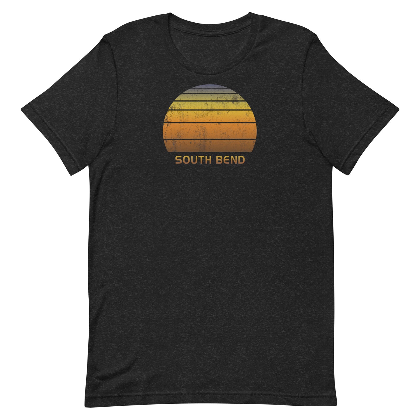 Retro South Bend Vintage Sunset Vacation Souvenir Unisex T-Shirt