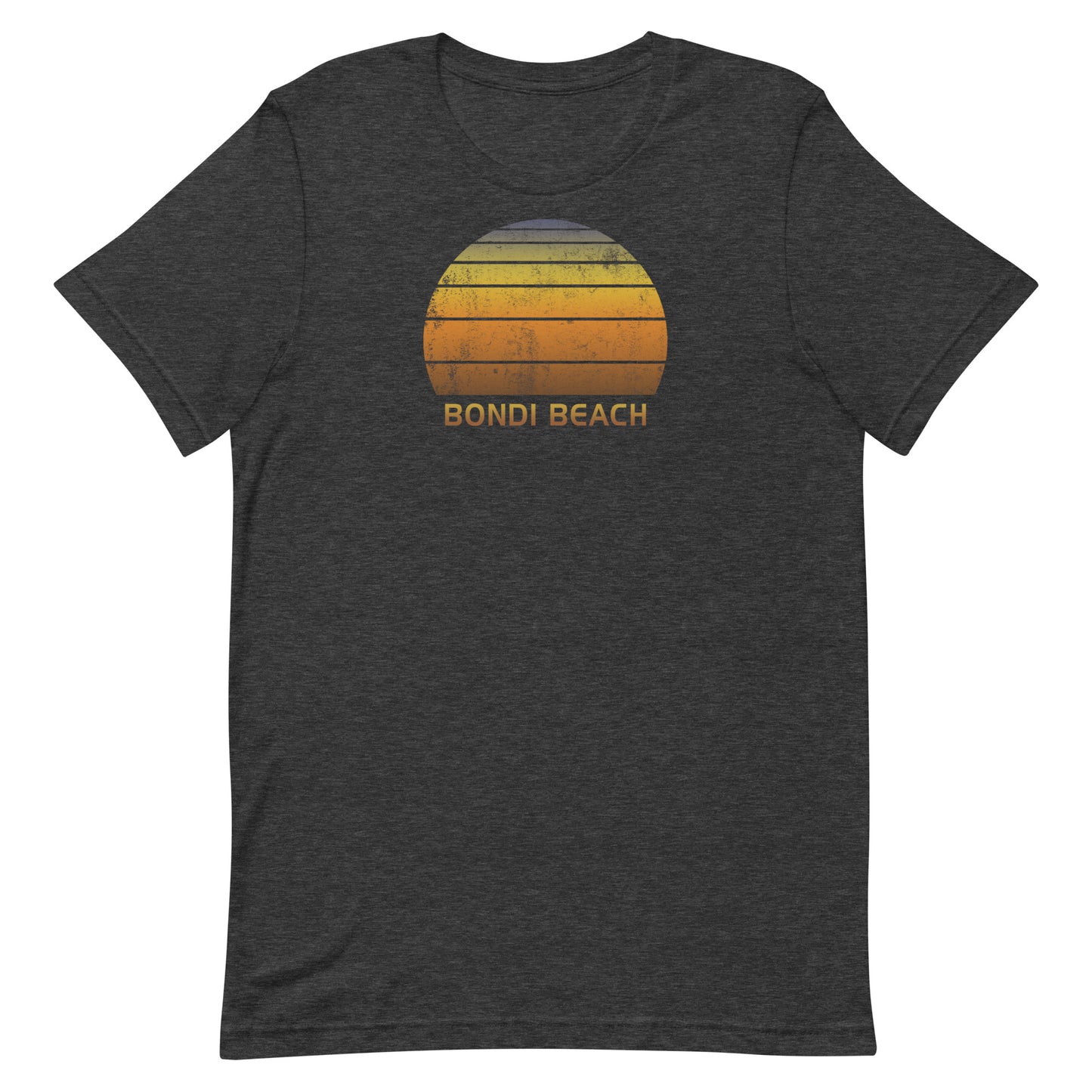 Retro Bondi Beach Australia Vintage Sunset Vacation Souvenir Youth Jersey T-Shirt