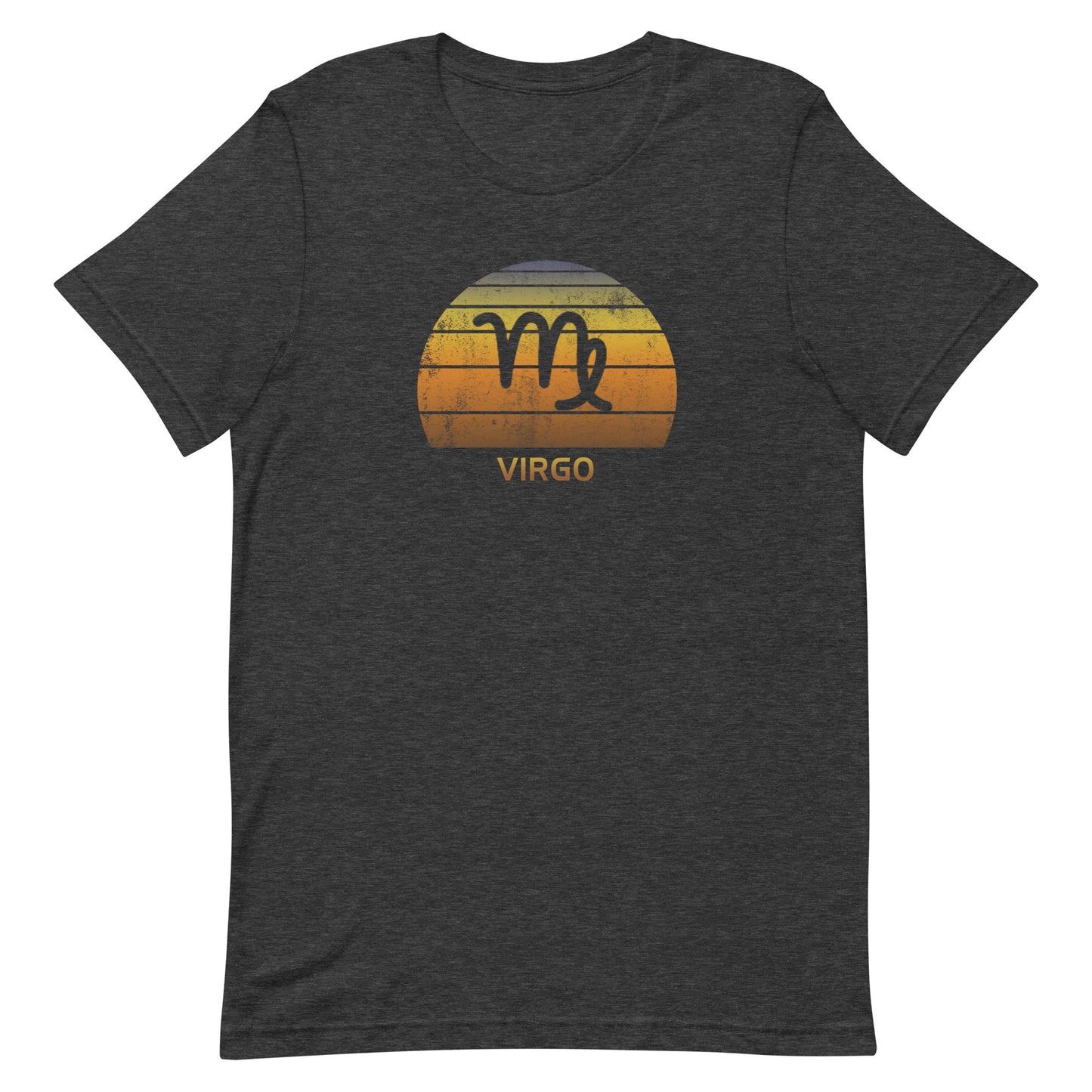 Virgo Zodiac Sign Birthday Gift Symbol Retro Unisex T-Shirt