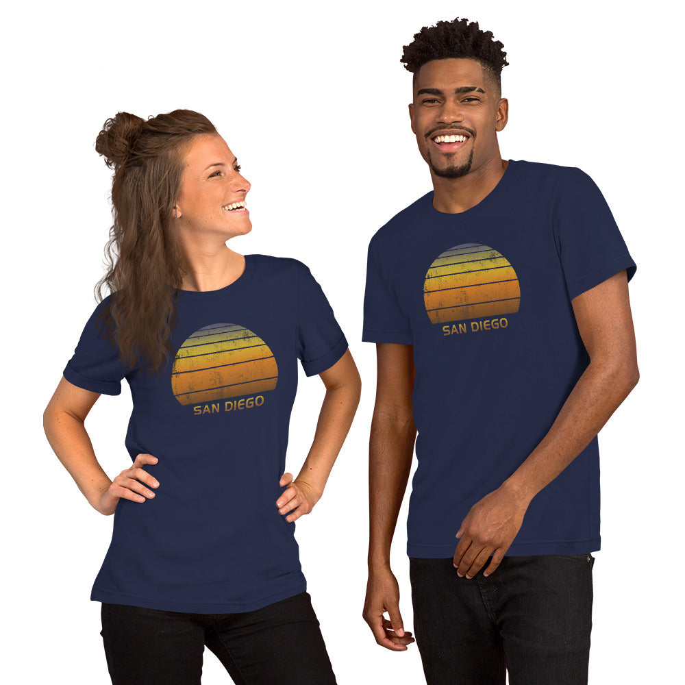 Retro San Diego California Vacation Souvenir Unisex T-Shirt