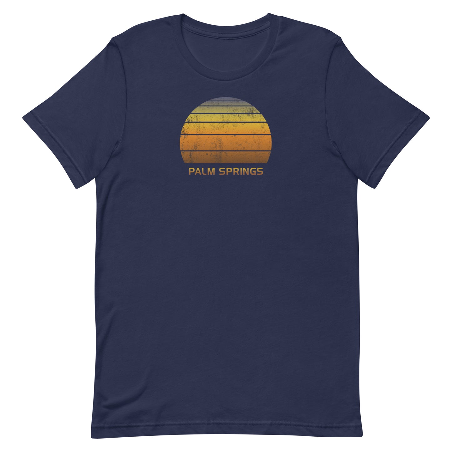 Retro Palm Springs California Unisex T-Shirt Vintage Sunset Vacation Souvenir