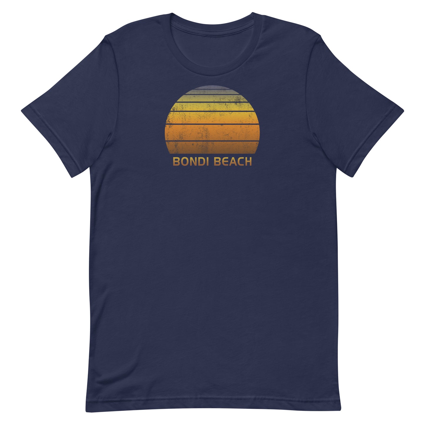 Retro Bondi Beach Australia Vintage Sunset Vacation Souvenir Youth Jersey T-Shirt