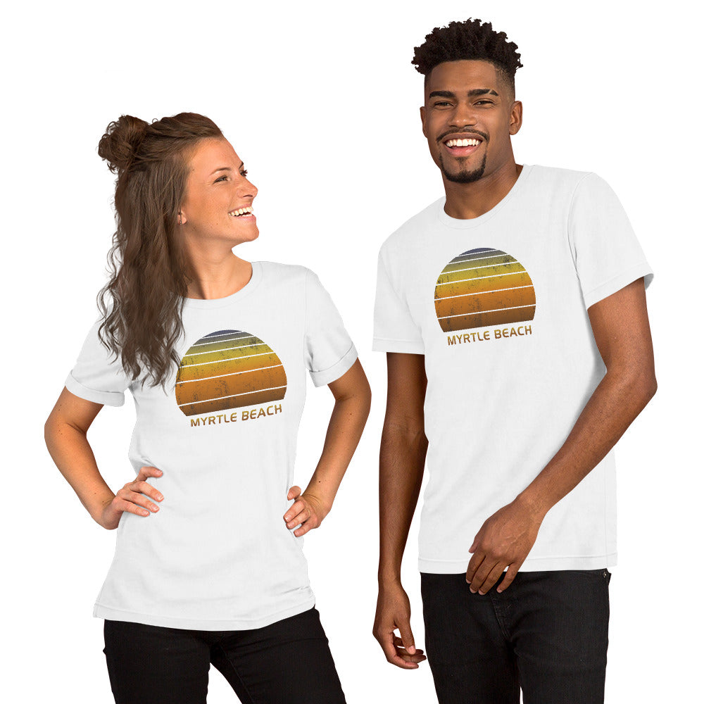 Retro Myrtle Beach Vacation Souvenir Unisex T-Shirt