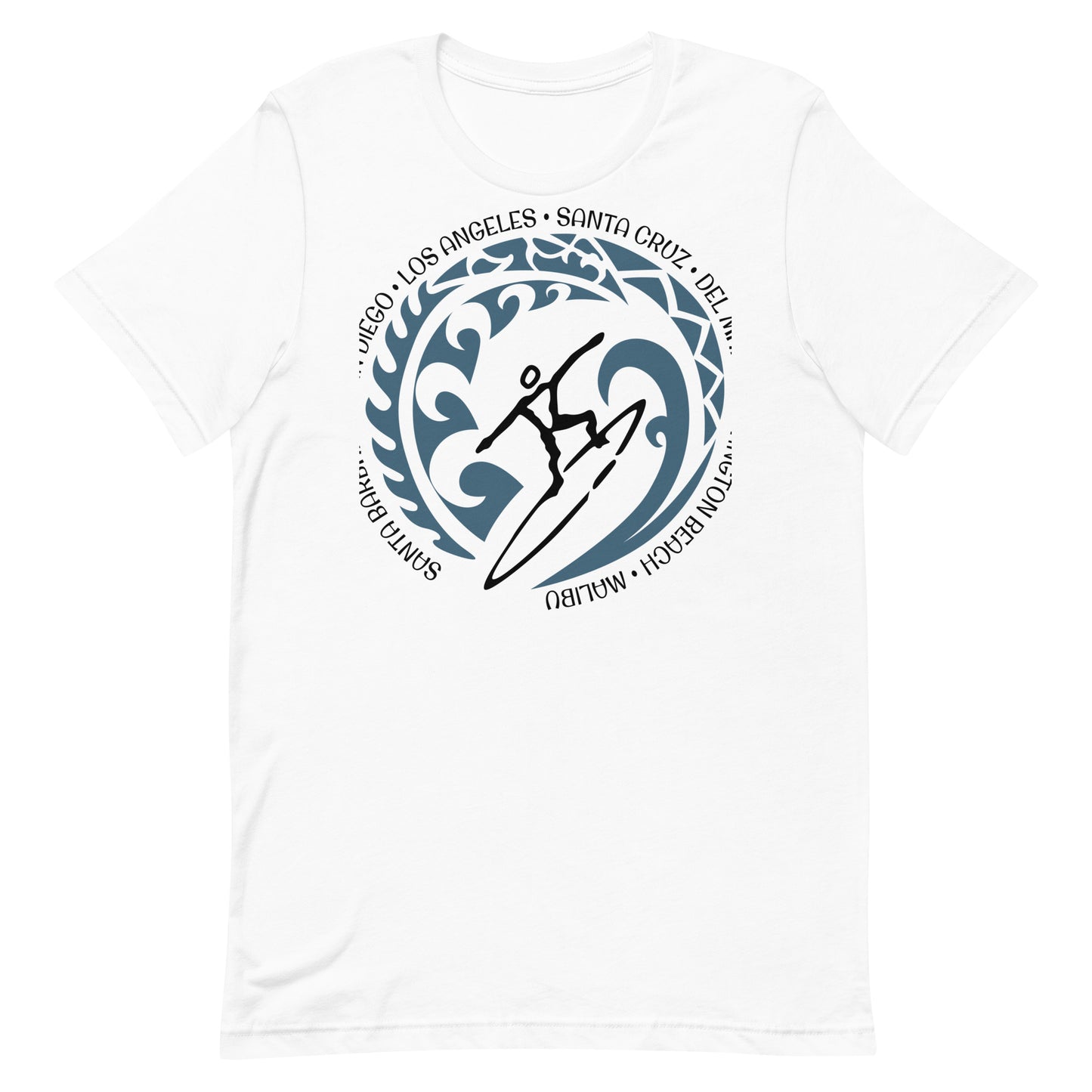 California Socal Unisex T-Shirt Vintage Surfing Fan Lover
