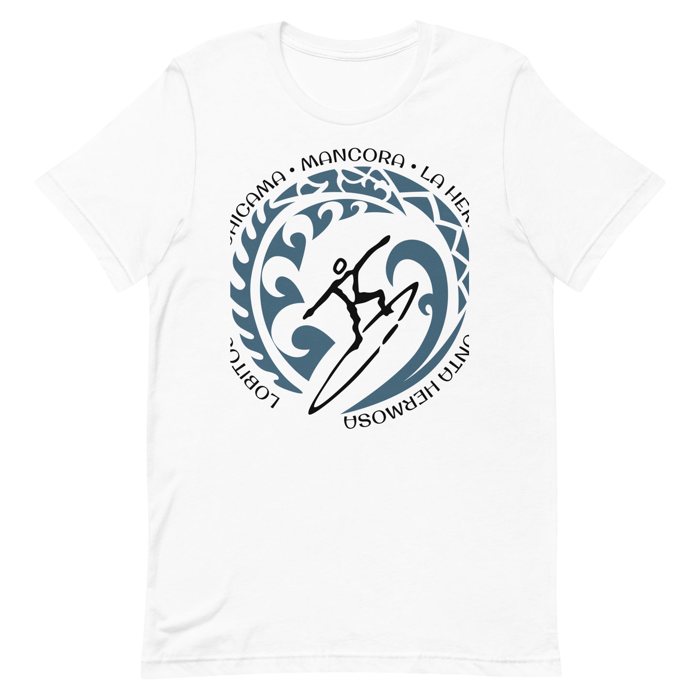 Peru Peruvian Beach Unisex T-Shirt Vintage Surfing Fan Lover