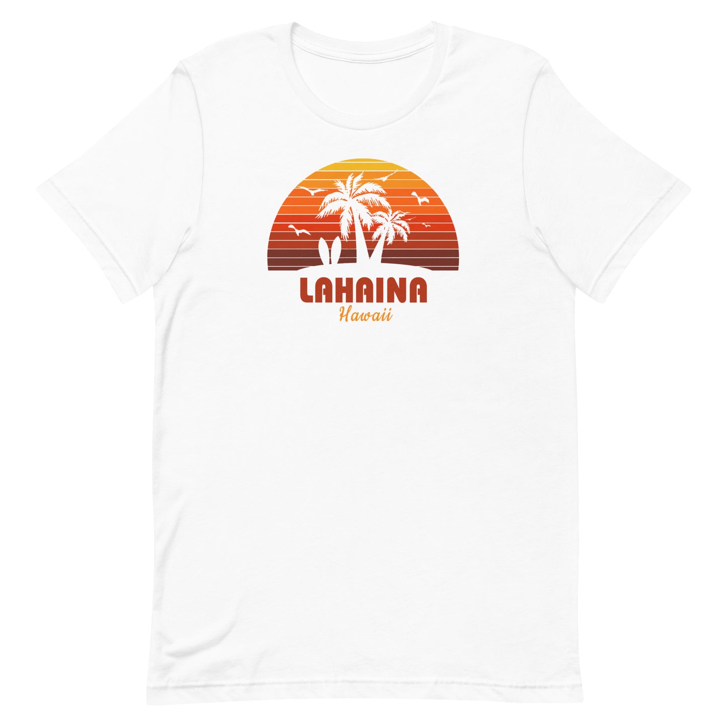 Cool Lahaina Maui Hawaii Beach Sunset Souvenir Unisex T-Shirt
