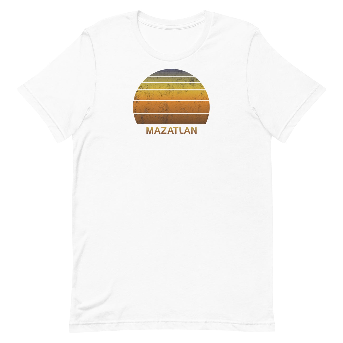 Retro Mazatlan Mexico Vintage Sunset Vacation Souvenir Unisex T-Shirt