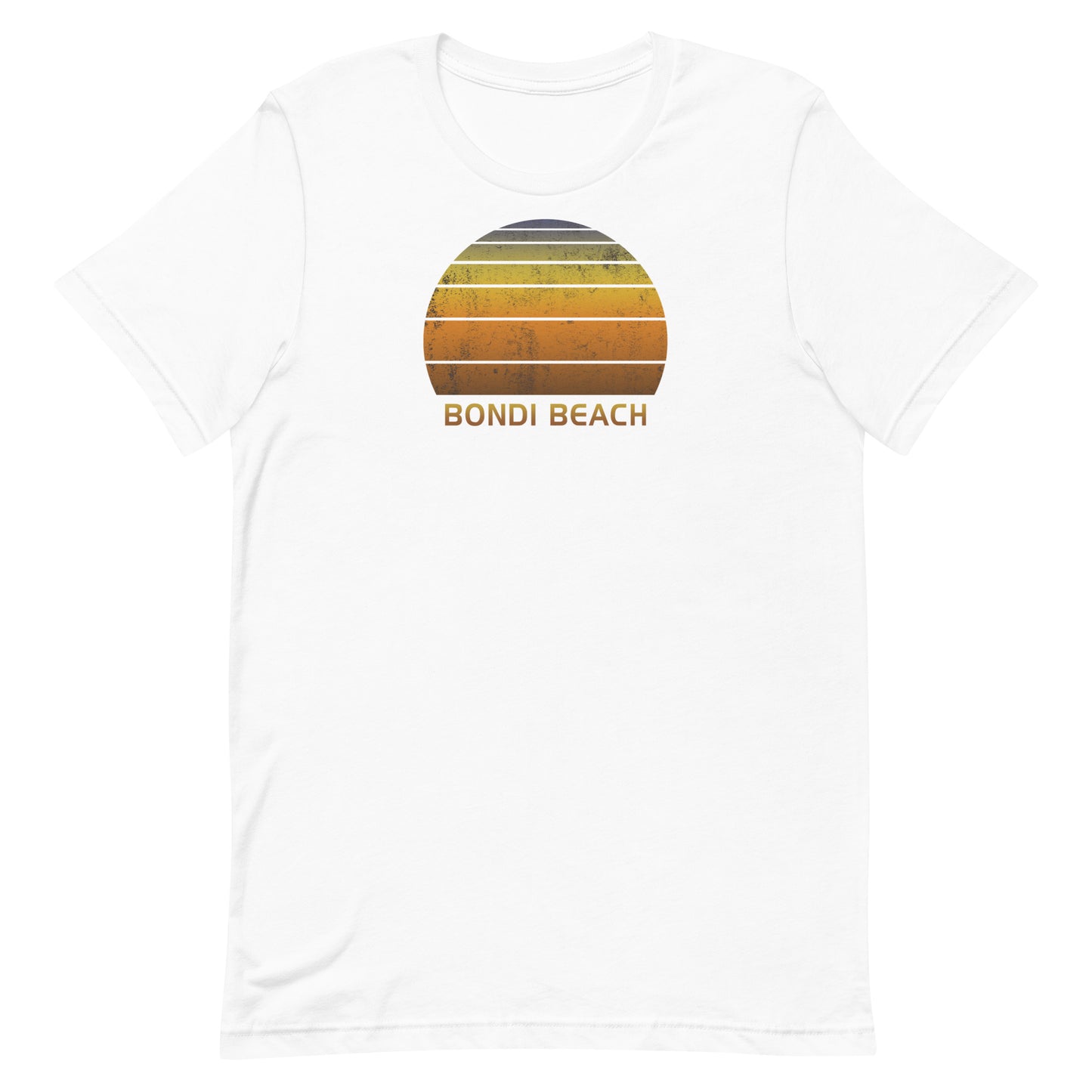 Retro Bondi Beach Australia Vintage Sunset Vacation Souvenir Youth Jersey T-Shirt