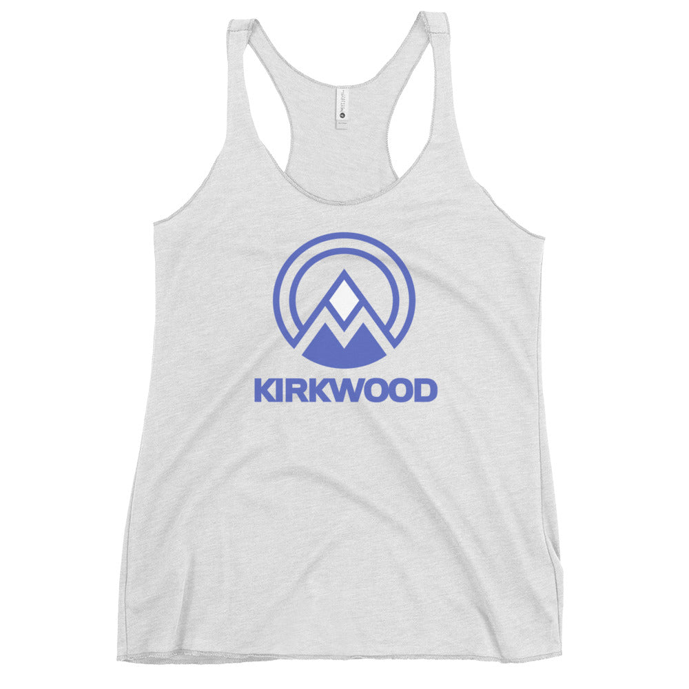 Kirkwood Lake Tahoe California Ski Resort Vacation Souvenir Women's Racerback Tank Top
